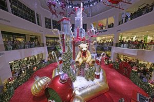 Aventura Mall during Christmas 2017