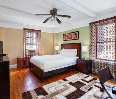 Master bedroom in Two-bedroom Apartment